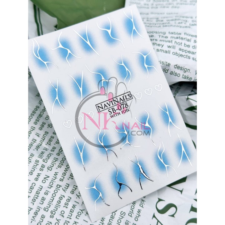 Слайдер Navi Nails SB-078 silver